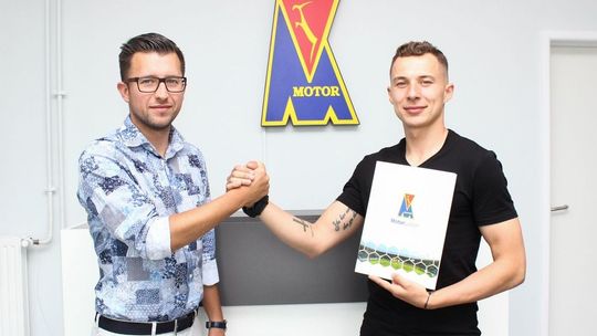 Adam Nowak piłkarzem Motoru Lublin