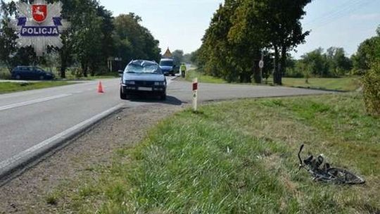 Adamów. Zginął rowerzysta potrącony przez samochód
