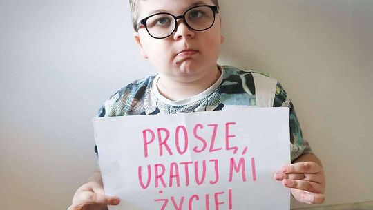 Adaś potrzebuje najdroższego leku świata. Trwa zbiórka pieniędzy