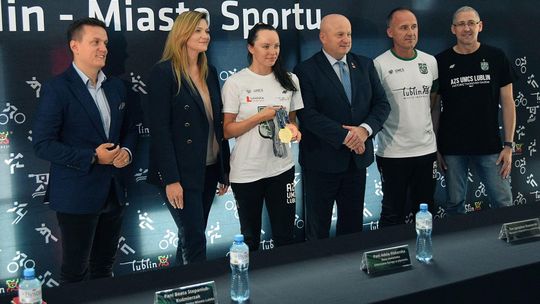 Adela Piskorska odebrała gratulacje za świetny występ na mistrzostwach Europy w pływaniu