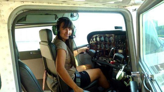 Agata, pilotka z Białej Podlaskiej powalczy o mistrzostwo świata w lataniu 