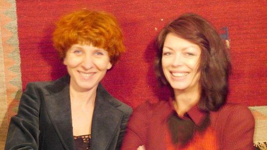 Agata Zwierzyńska i Małgorzata Karwicka