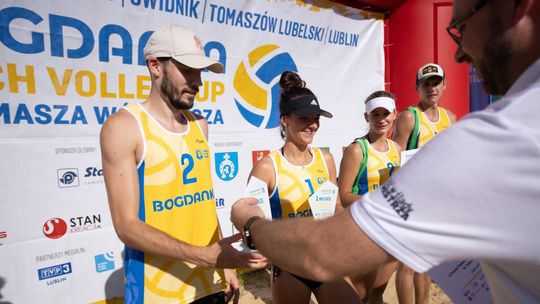Agnieszka Gołofit i Michał Szust najlepsi w turnieju siatkówki plażowej Bogdanka Beach Volley Cup im. Tomasza Wójtowicza