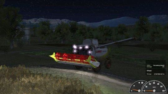 Agrar Simulator 2011: Kombajn przyjedzie nocą... (wideo)