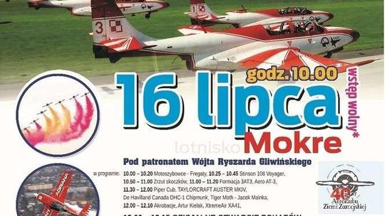Air Show Gmina Zamość 2016. Program pokazów lotniczych w Mokrem