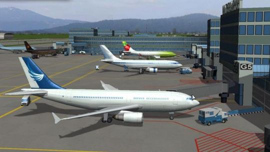 Airport Simulator: Gra w zarządzanie lotniskiem i wózkiem bagażowym