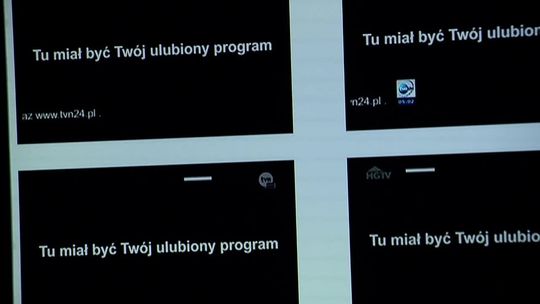 Akcja „Media bez wyboru" w stacjach telewizyjnych, radiowych i w prasie