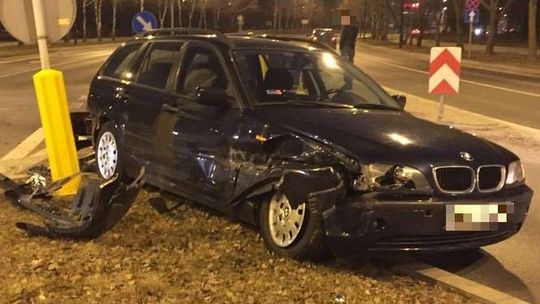 Al. Kompozytorów Polskich: Bmw zderzyło się z renault