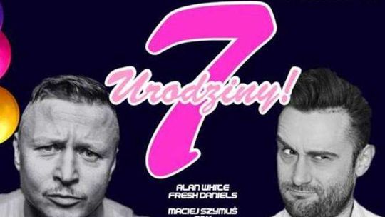 Alan White i Fresh Daniels na urodzinach Pauzy