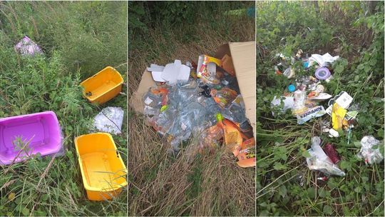 Alarm 24: Ktoś zrobił sobie dzikie śmietnisko na Felinie