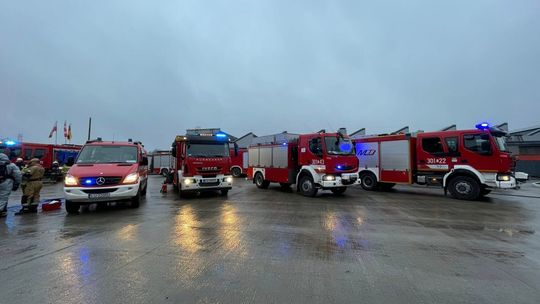 Alarm chemiczny w Kraśniku. Na miejscu 12 zastępów strażaków