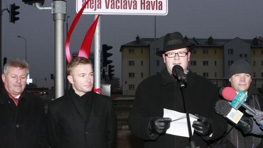 Aleja Vaclava Havla w Gdańsku. Czesi: \"To wielki gest. Dziękujemy\"