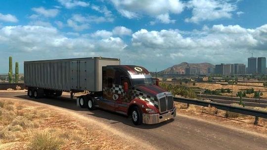 American Truck Simulator: Arizona w grze (wideo)