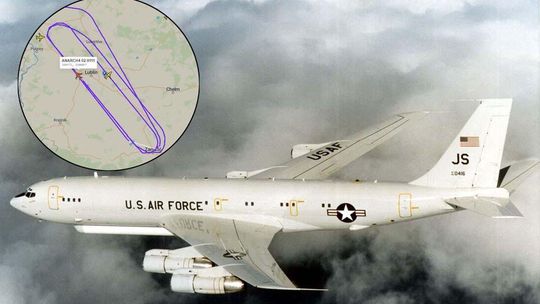 Amerykański samolot wojskowy krążył nad województwem lubelskim