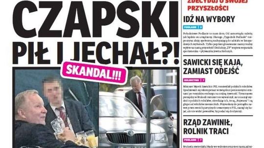 Andrzej Czapski kontra Tygodnik Podlaski. Spór o pijącego prezydenta bez oskarżonego