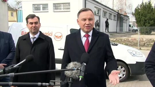 Andrzej Duda: "Nie ma wniosku o wprowadzenie stanu wyjątkowego, nie jest to w ogóle w tym momencie rozważane"