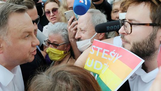 Andrzej Duda spotka się z aktywistą LGBT i organizatorem Marszu Równości w Lublinie