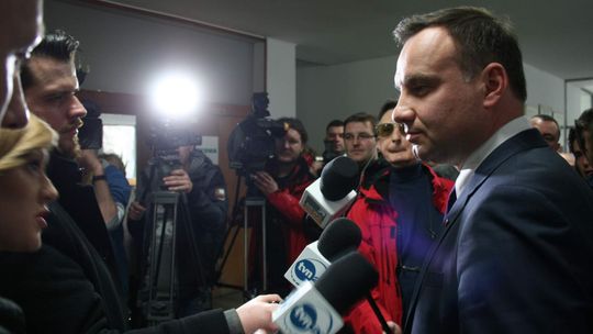 Andrzej Duda w Puławach. 