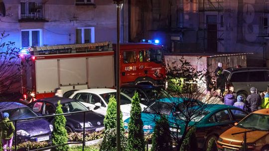 Annopol: Gaz wydobywał się z butli w bloku