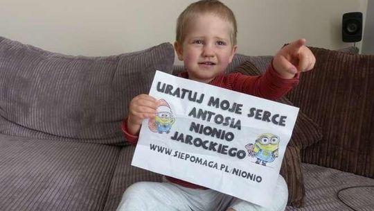 Antoś urodził się z połową serca. Rodzice walczą o życie chłopca
