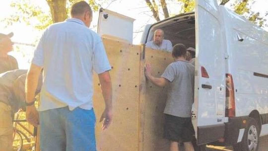 Antylopa przyjechała w skrzyni. Jest też kanguroszczur