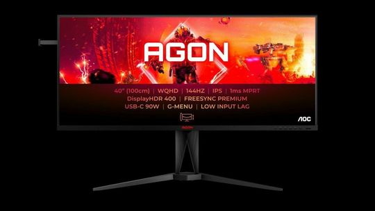AOC AGON AG405UXC: Płaski 40-calowy monitor 21:9