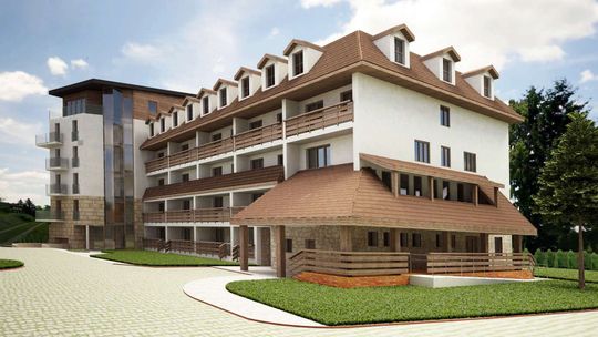 Apartamentowiec popsuje krajobraz miasteczka? Kłopoty z przebudową „Rotacyjnego”