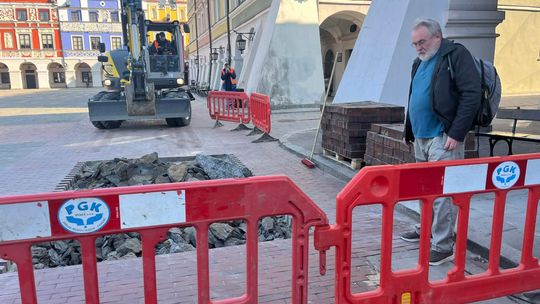Archeolodzy weszli na Rynek Wielki. Sprawdzą, czy w sercu Zamość była studnia
