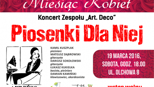 Art Deco zagra dla kobiet