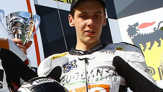 Artur Wielebski z Bogdanka PTR Honda trzeci na torze Nurbrugring