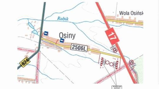 "Asfalt wygląda jak kopce kreta". Starosta zamknął drogę powiatową, trzeba jeździć objazdem
