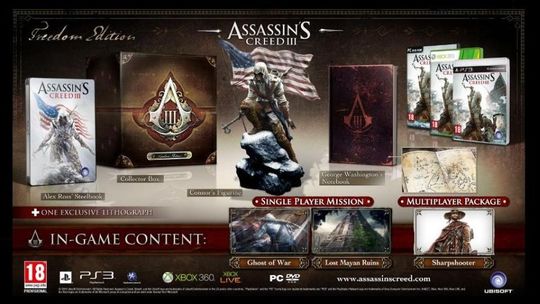 Assassin\'s Creed III: Edycja kolekcjonerska i specjalna to nie wszystko
