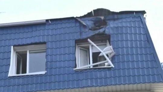 Atak na polski konsulat w Łucku. Pocisk uderzył w dach