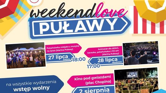 Atrakcyjne Puławy w letnie weekendy. Program wydarzeń