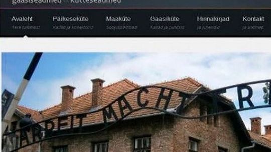 Auschwitz w estońskiej reklamie ogrzewania gazowego