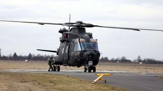 AW101 musiał lądować awaryjnie po pokazie w Świdniku?