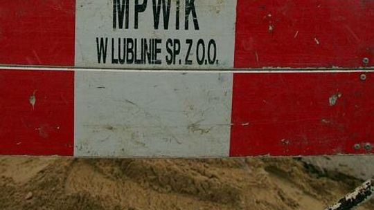 Awaria sieci wodociągowej w centrum Lublina