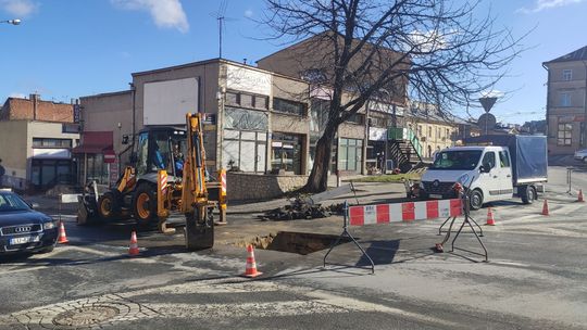 Awaria w centrum Lublina. Utrudnienia w ruchu