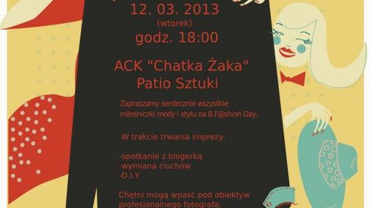 B.F@shion Day w Chatce Żaka