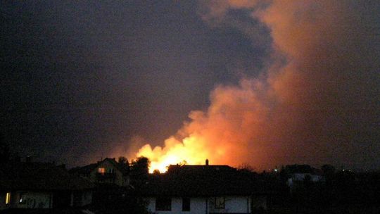 Bagno Serebryskie: Pożar w rezerwacie, płoną torfowiska