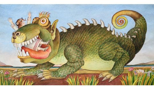 Bajki, baśnie i legendy polskie w Puławach. Wystawa ilustracji