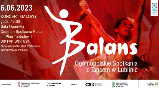 "BALANS" - Ogólnopolskie Spotkania z Tańcem w Lublinie