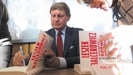Balcerowicz w Lublinie: Nie wierzcie propagandzie sukcesu