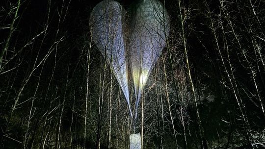 Balon przemytniczy wylądował tuż przy granicach Lublina