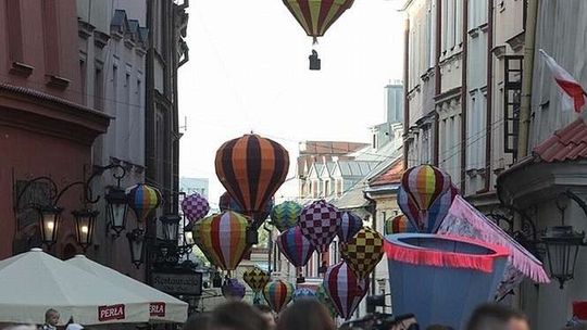Balony z Nocy Kultury. Ktoś ukradł w nocy kilka koszy