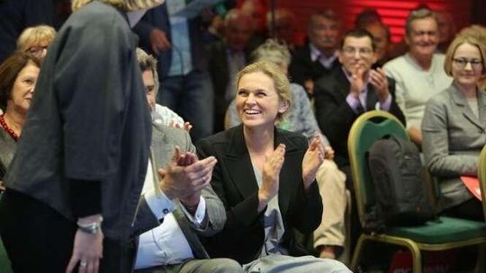 Barbara Nowacka na spotkaniu wyborczym Zjednoczonej Lewicy w Lublinie (zdjęcia)