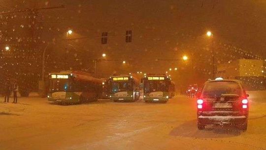 Bardzo trudne warunki na drogach. Mnóstwo kolizji, korki na ulicach Lublina