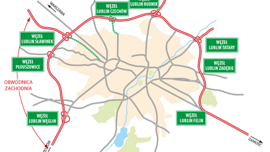 Batalia o drogę trwała 16 lat. Budowa zachodniej obwodnicy Lublina ruszy w tym roku