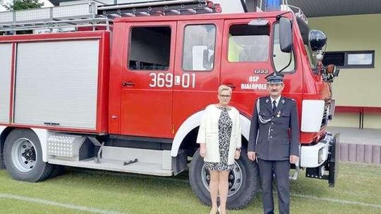 Beata Augustynek szefową OSP w Białopolu: "Dobrze się czuję w męskim gronie"