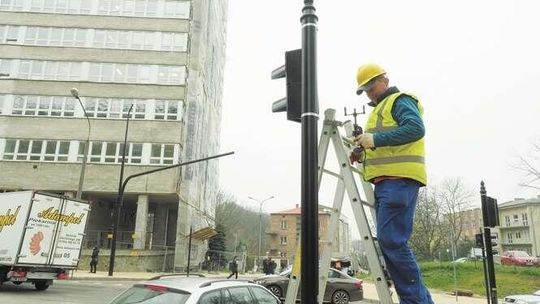 Będą nowe światła w centrum Lublina. Już je montują
